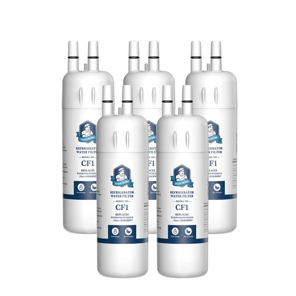 Coachfilters 5PK W10295370a Refrigerator Water Filter, Replacement for Whirlpool Filter 1 EDR1RXD1